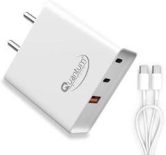 Quantum 6533 Laptop PD Charger 65 W Adapter (Power Cord Included)