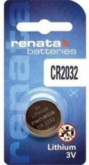 Renata CR2032 Lithium Button Coin Cell 3V Swiss Made Battery