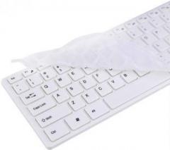Rivansh RV white keyboard Wireless Multi device Keyboard