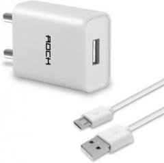 Rock ITG121 2.1 Amp Single Port Travel Mobile Charger (Cable Included)