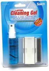 Saco CG20002 Cleaning Gel with Microfiber Wiper for Computers