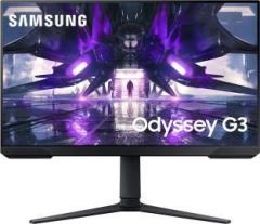 Samsung 144 Hz Refresh Rate LS27AG300NWXXL 27 inch Full HD VA Panel with HAS, 3 sided borderless display, eye saver mode, Premium Flat Gaming Monitor (AMD Free Sync, Response Time: 1 ms)