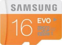 Samsung Evo 16 GB MicroSD Card Class 10 48 MB/s Memory Card