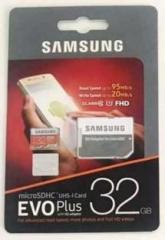 Samsung EVO Plus 32 GB SD Card Class 10 95 MB/s Memory Card (With Adapter)