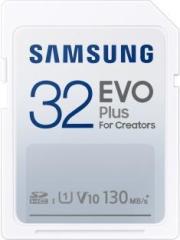 Samsung EVO Plus 32 GB SDHC Class 10 130 MB/s Memory Card