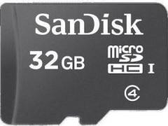 Sandisk 2 32 GB MicroSDHC Class 4 04 MB/s Memory Card