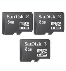 SanDisk 8 GB MicroSDHC Class 4 Memory Card