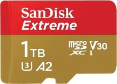 Sandisk Extreme 1 TB MicroSD Card Class 10 190 MB/s Memory Card