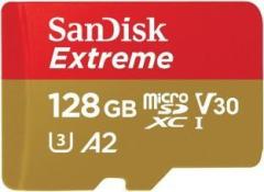 Sandisk Extreme 128 GB MicroSDXC UHS Class 3 160 Mbps Memory Card