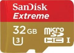 Sandisk Extreme 32 GB MicroSDHC UHS Class 3 90 MB/s Memory Card