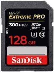 Sandisk Extreme Pro 128 GB SDHC UHS I Card Class 10 300 Mbps Memory Card