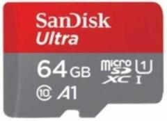 Sandisk SDXC 64 GB MicroSDXC Class 10 140 MB/s Memory Card
