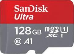 Sandisk Ultra 128 MicroSD Card UHS Class 1 100 Memory Card