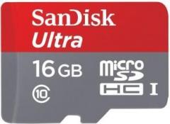Sandisk Ultra 16 GB MicroSD Card Class 10 80 MB/S Memory Card