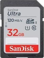 Sandisk ULTRA 32 GB SDHC UHS Class 1 120 MB/s Memory Card