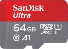 Sandisk Ultra 64 GB SDXC UHS I Card Class 10 120 MB/s Memory Card