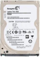 Seagate St500Lmp Thin momentsp 500 GB Laptop Internal Hard Disk Drive (HDD, Interface: SATA, Form Factor: 2.5 Inch)