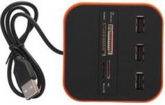 Shopybucket High Speed and 3 Port USB 2.0 Hub_P1 Card Reader
