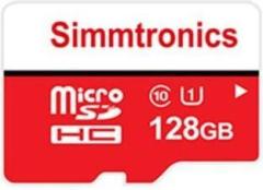 Simmtronics CLASS 10 128 GB MicroSD Card Class 10 90 MB/s Memory Card