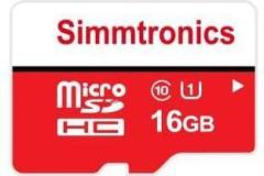 Simmtronics HC 16 GB MicroSDHC Class 10 80 MB/s Memory Card
