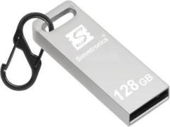 Simmtronics Ultra Speed USB 2.0 128GB Flash Drive Metal Body With Anti Lost Hook 128 GB Pen Drive