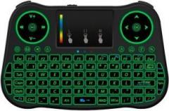 Smacc MT08 Rainbow backlit Mini Wireless Keyboard Touchpad 2.4GHz Wireless Multi device Keyboard