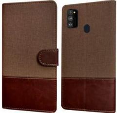 Spicesun Flip Cover for Samsung Galaxy M31 (Dual Protection)