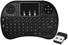 Spring Jump 2.4GHz Mini Wireless Keyboard with Touchpad Mouse Wireless Multi device Keyboard