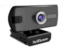 Srihome SH004 3MP 1536P Webcam for PC Laptop Desktop, USB Webcam with Microphone for Video Conferencing Video Calls, USB Full HD Webcam Compatible with Skype, FaceTime, Hangouts, Plug and Play Webcam