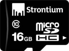 Strontium 10 16 GB SD Card Class 10 20 MB/s Memory Card