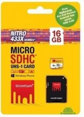 Strontium MicroSDHC 16 GB Class 10