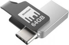 Strontium SR64GSLOTGCY 64 GB OTG Drive (Type A to Type C)