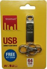 Strontium USB Ammo 64 GB Pen Drive