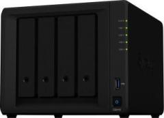 Synology DiskStation DS418 0 TB External Hard Disk Drive (HDD, Mobile Backup Enabled, External Power Required)