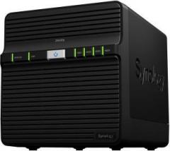 Synology DS420j 0 TB External Hard Disk Drive (Mobile Backup Enabled, External Power Required)