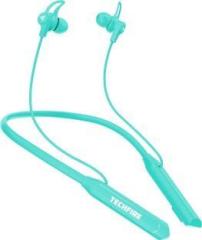 Techfire Fire T10 48 Hours Playing Time Fast Charging Bluetooth Neckband Earphone Bluetooth Headset (In the Ear)