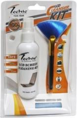 Techie Cleaning Kit With Cloth And Brush for Computers, Laptops, Mobiles