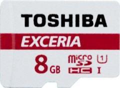 Toshiba Exceria 8 GB MicroSDHC UHS Class 1 48 MB/s Memory Card
