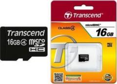 Transcend SDHC 16 GB MicroSD Card Class 4 MB/s Memory Card