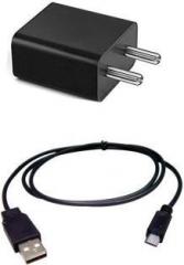 Trost 2Amp Black Charger & Data Cable for L_yf Wnd 7S Mobile Charger