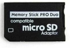 Ultrabytes Memory Stick Pro Duo Adapter Micro SD to Memory Stick PRO Duo Card for PSP, Playstation Portable, Camera, Handycam. Card Reader