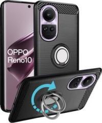 Unistuff Back Cover for Oppo Reno10 Pro 5G (Ring Case, Pack of: 1)