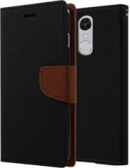 Unistuff Flip Cover for Mi Redmi Note 5 (Grip Case, Artificial Leather)