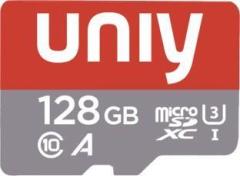 Uniy A1 U3 ideal for 128 GB MicroSDXC Class 10 100 MB/s Memory Card (Smartphone, wifi CCTV Camera, Tablets Laptop)