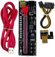 Verilux 2 Pack VER012 Pro 10 Capacitor Pcie Riser Extension Adapter Card Reader