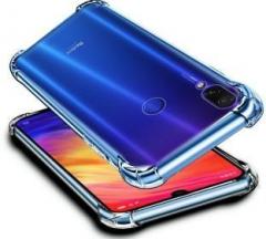 Wellpoint Back Cover for MI Redmi Note 7 Pro (Transparent, Shock Proof)