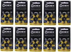 Widex Pack of 60 Hearing Aid 10 PR70 CIC RIC Compatible Battery