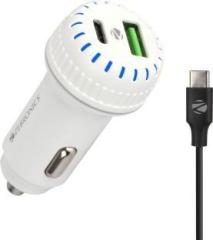 Zebronics 3 Amp Turbo Car Charger (With USB Cable)