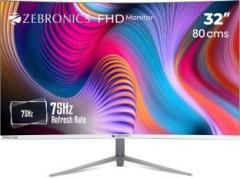 Zebronics ZEB AC32FHD LED 32 inch Curved Full HD VA Panel Wall Mountable Monitor (Response Time: 8 ms)