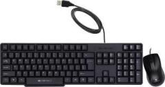 Zebronics Zeb Judwaa 750 & Mouse Combo Wired USB Desktop Keyboard